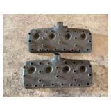(2) Ford Flathead V8 Heads
