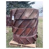 (4) Steel Rear Wheels