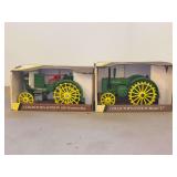 (2) 1/16 John Deere D + Waterloo Boy NIB Ertl