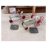 (4) Homemade Tractors + Belt Buckles