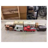 (4) Truck + Tractor Banks NIB