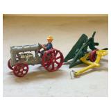 (2) Fordson Tractor + Corn Binder