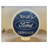 Ford Gas Pump Globe