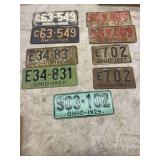1920’s License Plates