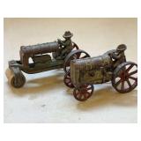 (2) Fordson Tractor + Roller