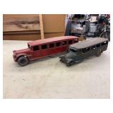 (2) Cast Iron Bus