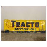 Tractor Oil Sign