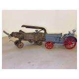 (2) McCormick-Deering Tractor + Thresher