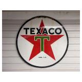 Double Sided Texaco Sign