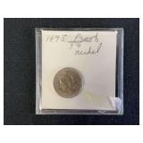 1875 Three Cent Nickel Proof