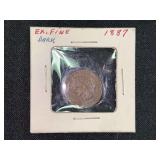 1887 Indian Head Cent