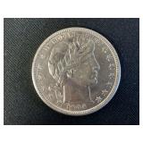 1906-D Barber Half Dollar