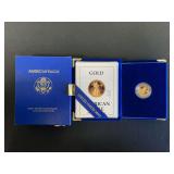 Gold American Eagle 1/10 oz Proof Coin