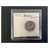 1903 Barber Dime