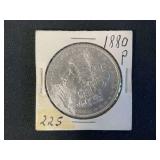 1880-P Morgan Silver Dollar