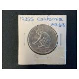 1925 California Diamond Jubilee Half Dollar