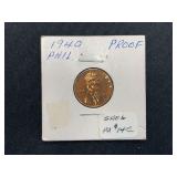 1940-P Lincoln Cent. Proof.