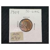 1909 Lincoln Cent US Coin