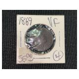 1869 Indian Head Cent