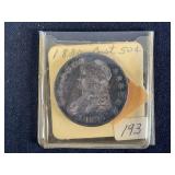 1830 Capped Bust Half Dollar