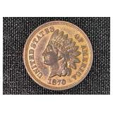 1870 Indian Head Cent