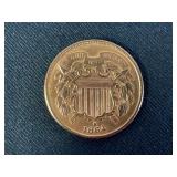 1864 Two Cent Piece