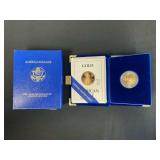 1/4 Oz Gold American Eagle Proof Bullion Coin
