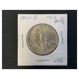 1944-D Walking Liberty Half Dollar
