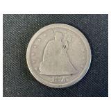 1875-S Seated Liberty Twenty Cent