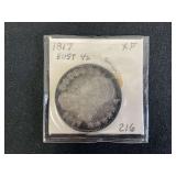 1817 Capped Bust Half Dollar