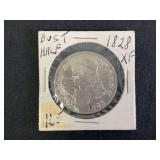 1828 United States Capped Bust Half Dollar Coin