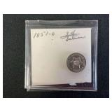 1851-O Three Cent Coin