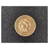 1863 United States Indian Head Cent Coin