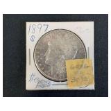 1897-S Morgan Silver Dollar