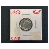 1956 Roosevelt Dime, Proof Coin