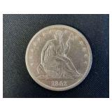 1842-O Seated Liberty Half Dollar