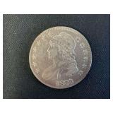 1833 Capped Bust Half Dollar Coin