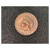 1896 Indian Head Cent Penny