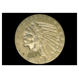 1915 Indian Head Five Dollar Gold Coin