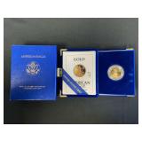 1999-W 1/4 Oz Gold American Eagle Proof