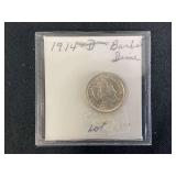 1914-D Barber Dime