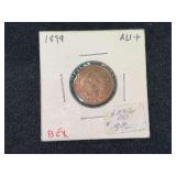 1899 Indian Head Cent Coin