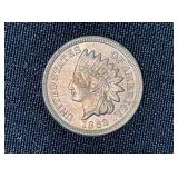 1862 Indian Head Cent