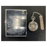 Westclox Country Gentleman Pocket Watch with Case