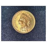 1902 Indian Head Cent Penny