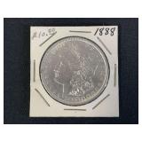 1888 Morgan Dollar US Coin