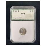 1944-S Mercury Dime, San Francisco Mint