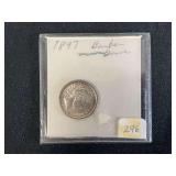 1897 Barber Dime