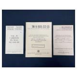 (3)-US Cal .30 Rifle Booklets