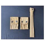 (3)-1918 R.H. Long Stamped US Military Items